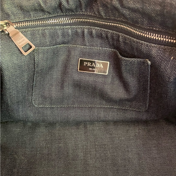 Stunning Prada Large Denim Bijoux Tote - Picture 8 of 15